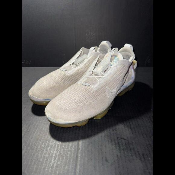 Nike VaporMax 2020 FlyKnit Summit White CJ6740-100 Sz 11.5 - Picture 4 of 9